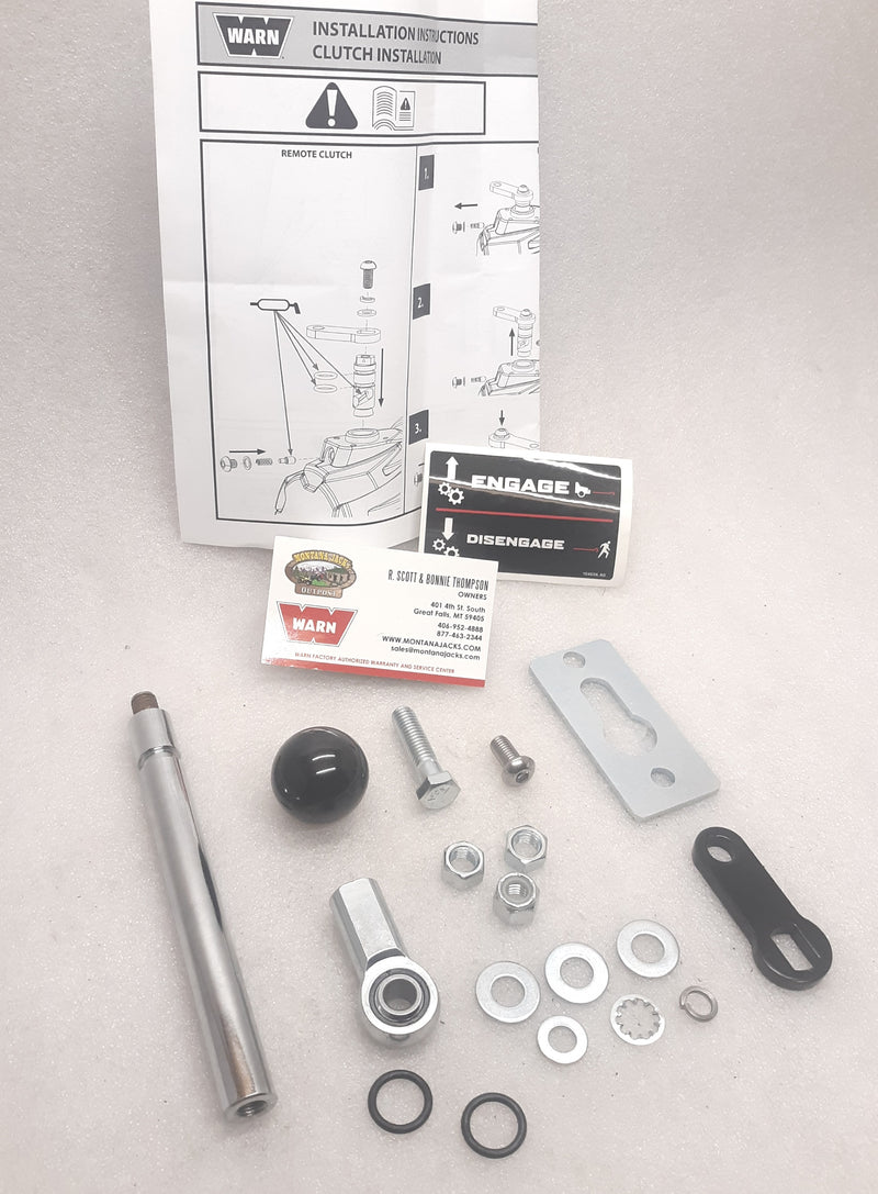 WARN 107040 Mechanical Remote Clutch Kit for G2 Winches
