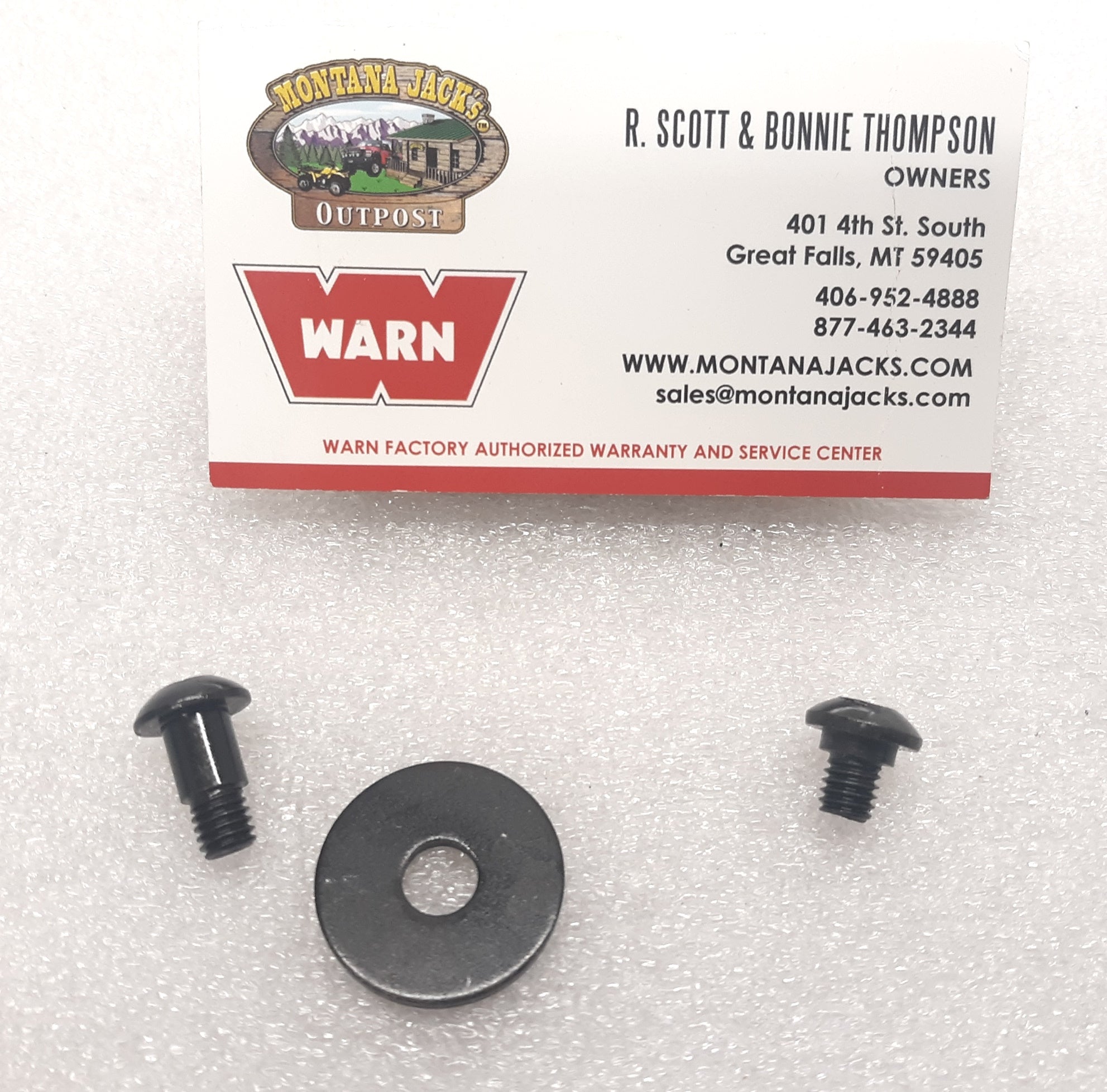 WARN 107485 Winch Rope/Cable Anchor Kit for EVO Series — Montana WARN 107485 Winch Rope/Cable Anchor Kit for EVO Series — Montana
