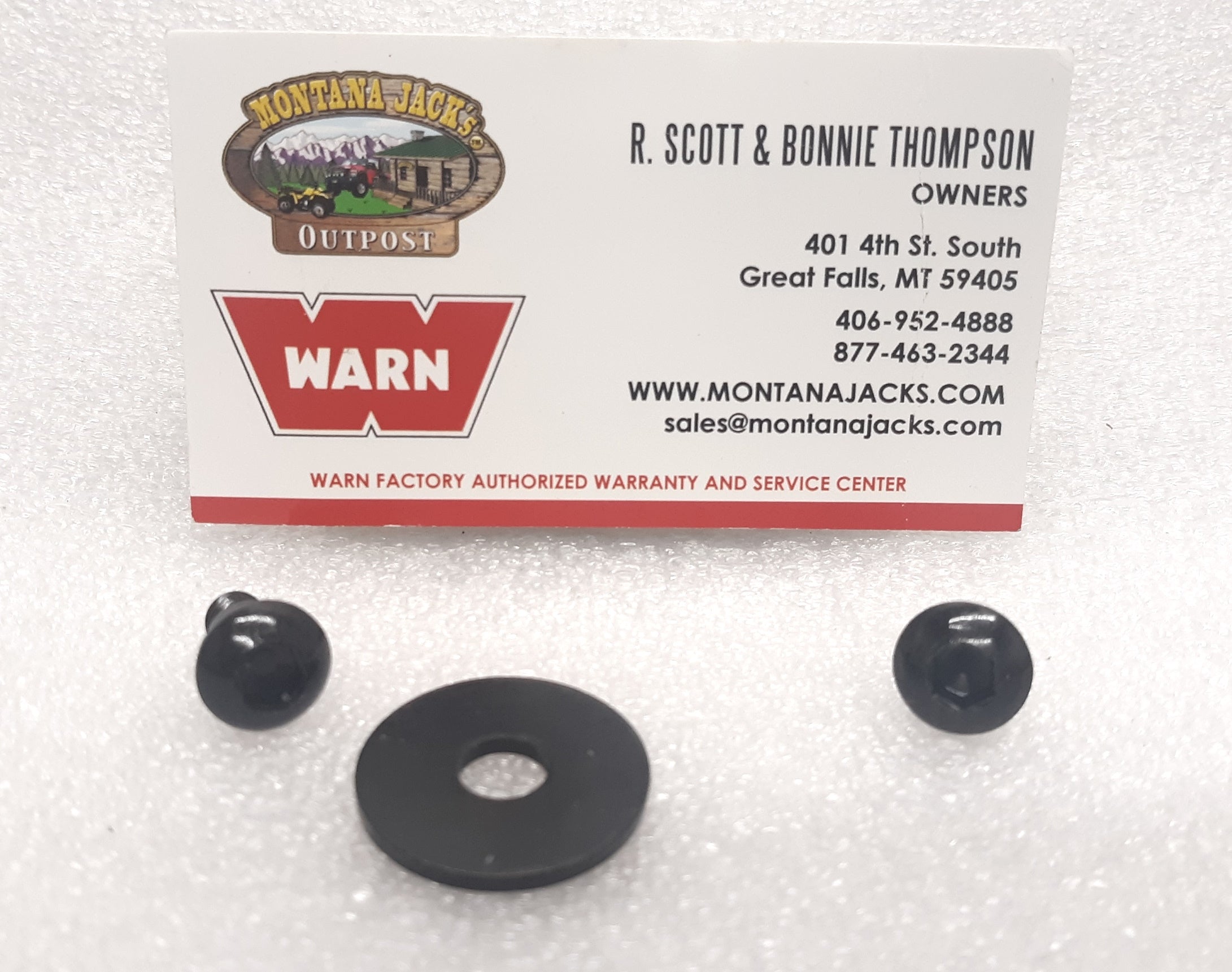 WARN 107485 Winch Rope/Cable Anchor Kit for EVO Series — Montana Jacks ...