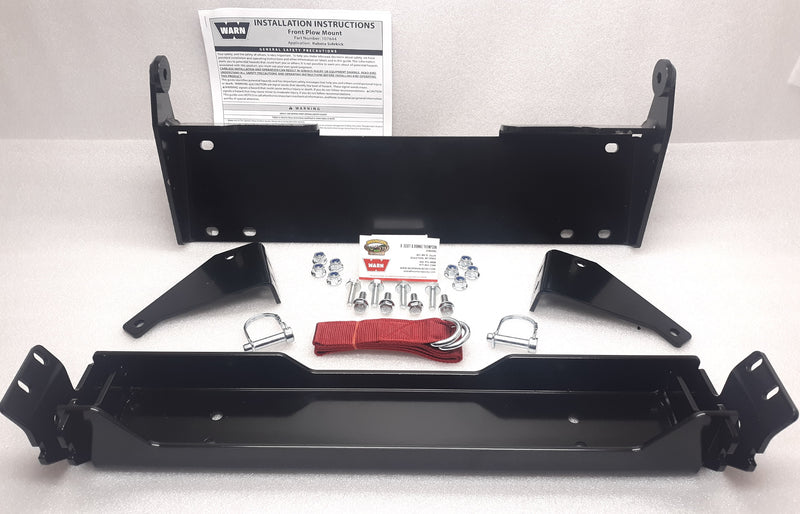 WARN 107644 UTV Front Plow Mount for '18-22 Kubota Sidekick