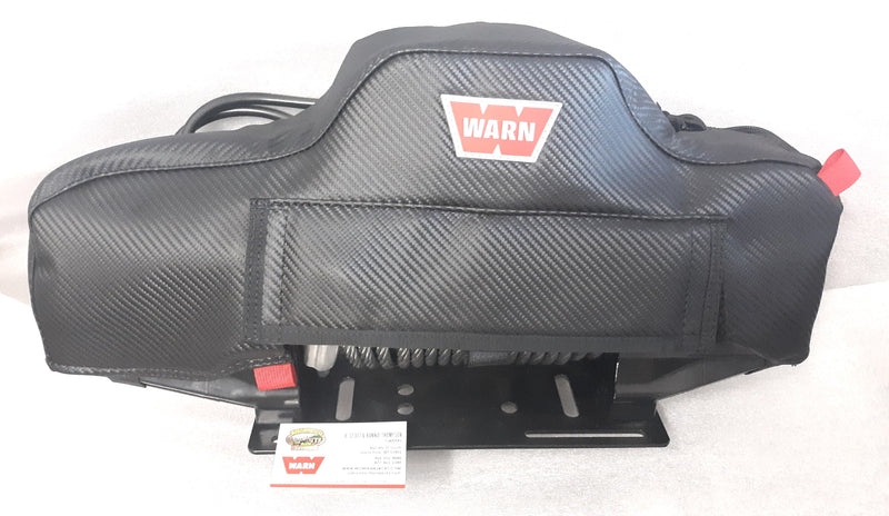 WARN 107765 Stealth Series Winch Cover for EVO 8, 10, 12