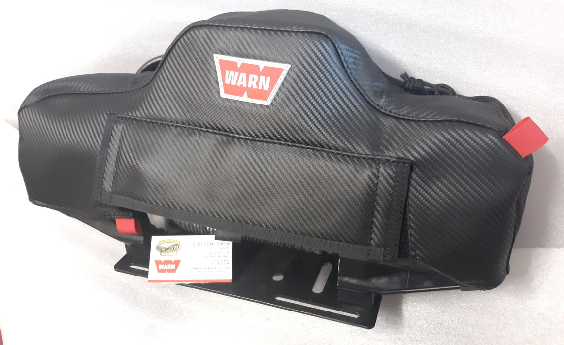 WARN 107765 Stealth Series Winch Cover for EVO 8, 10, 12