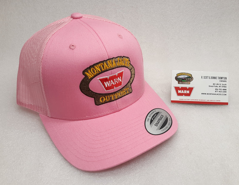 MONTANA JACK'S Ball Cap, PINK