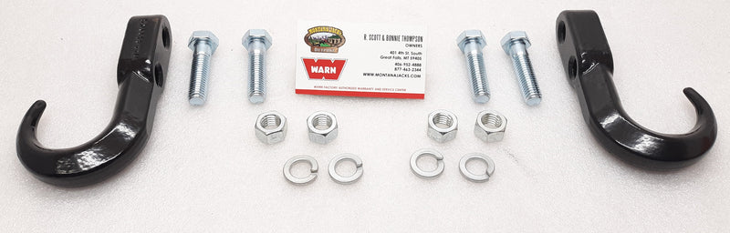 WARN 13230P Tow Hook, Pair