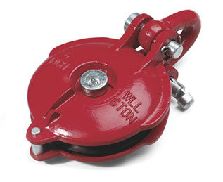 WARN 15640 Industrial Snatch Block 24,000 lb rating, for winches up to 12,000 lb