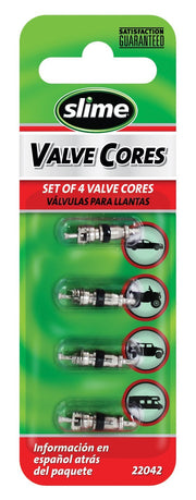 SLIME 22042 Tire Valve Cores, set of 4