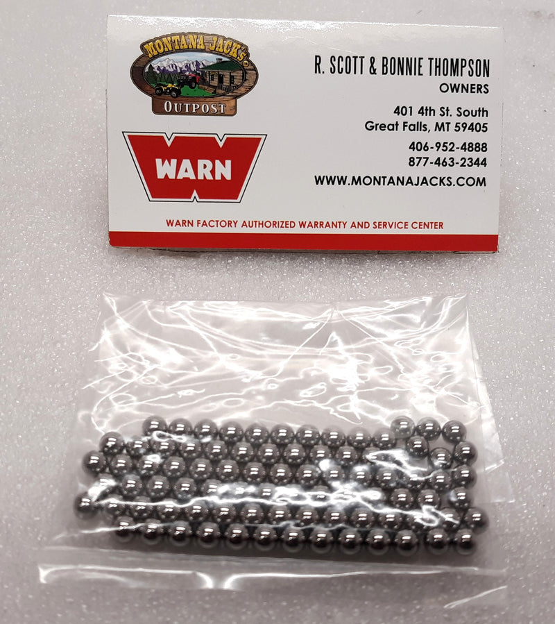 WARN 22350 Ball Bearing kit for Series Industrial Winches, 3/16"