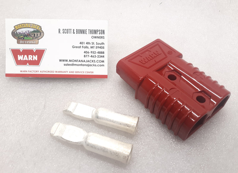 WARN 22680-S Quick Connect Plug, 175 amp for 2-4 ga. Cable, SINGLE