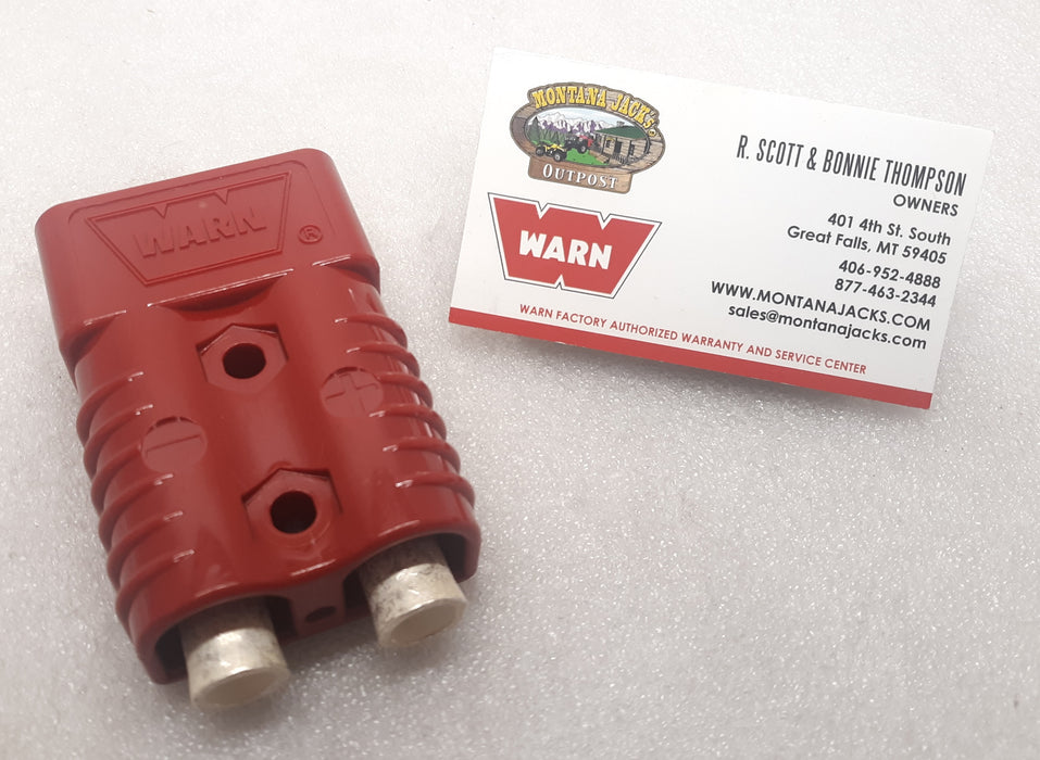 WARN 22680-S Quick Connect Plug, 175 amp for 2-4 ga. Cable, SINGLE