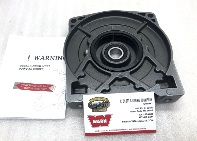 WARN 25985 Motor End Drum Support for M6000, M8000 and XD9000 Winch