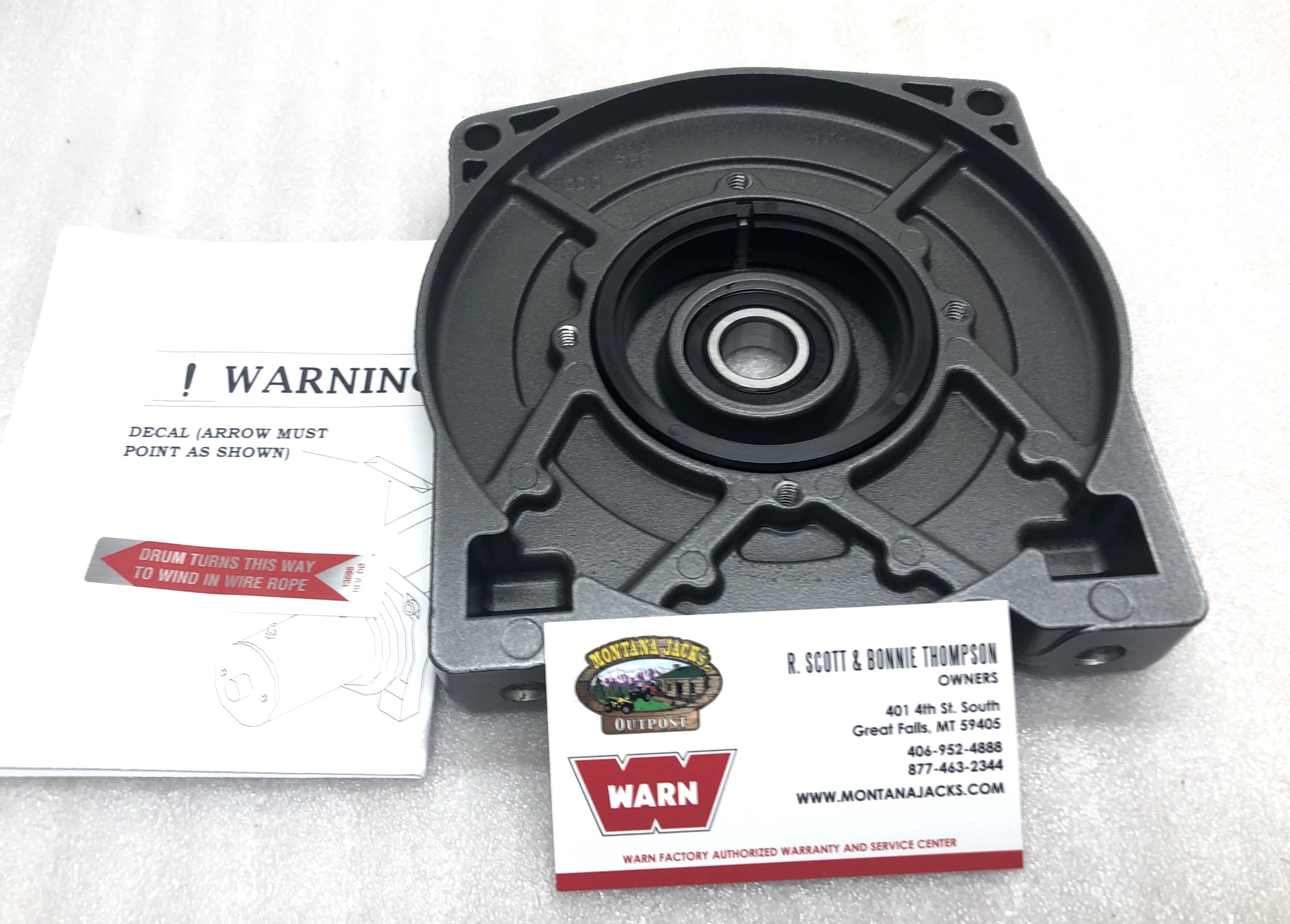 M8000 Xd9000 Replacement WARN 82554 Gear End Housing With Clutch