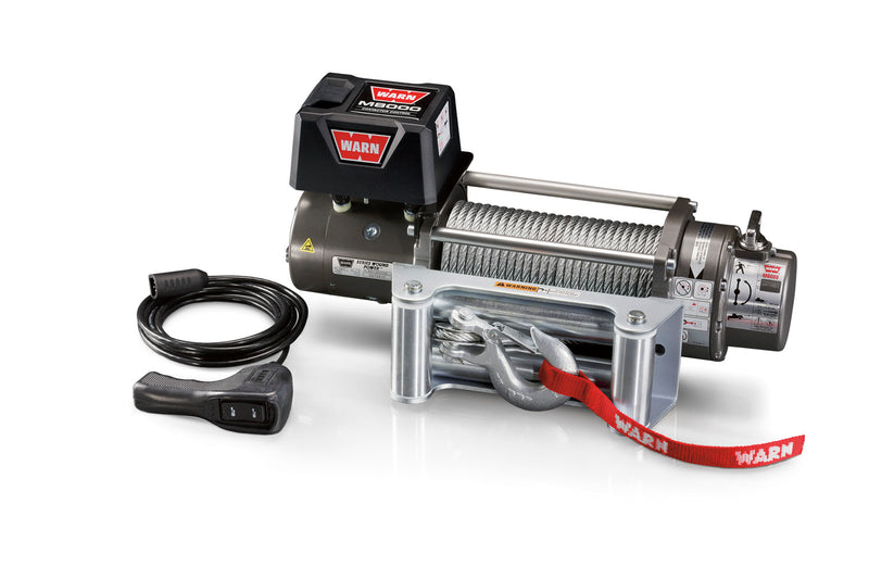 WARN 26502 M8 12V Truck/SUV Winch, 8000 lbs., Lifetime Warranty!