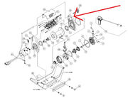WARN 27352 Winch Drum Support (Gear End) for XD9000i