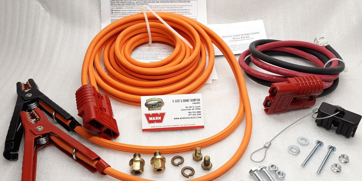 ゲッタウェイ WARN 26769 Quick Connect Booster Cable Kit, FREE SHIPPING