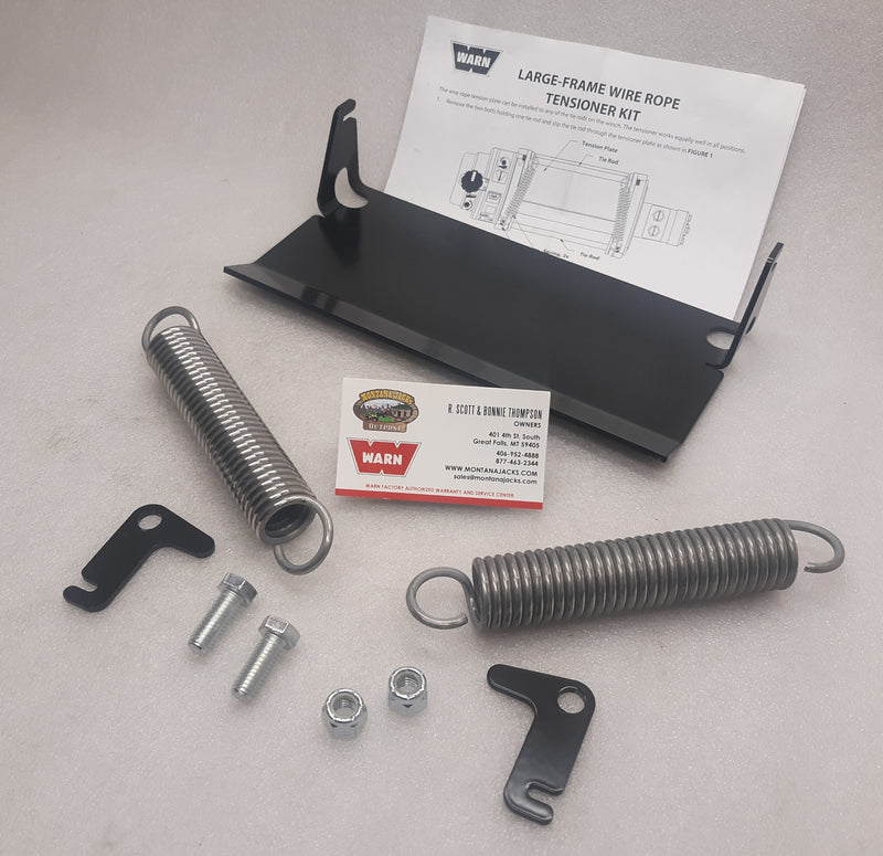 WARN 31149  Wire Rope Tensioner Kit, 10", for Industrial Winch