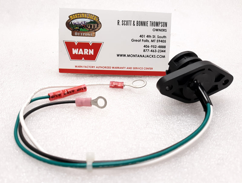 WARN 31505 Remote Control Socket for Series Industrial Winch, DC Hoists