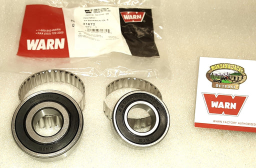 WARN 31672 Bearing with Tolerance Ring for Series 9-C, 12-A, 12-C, 18-A Winches