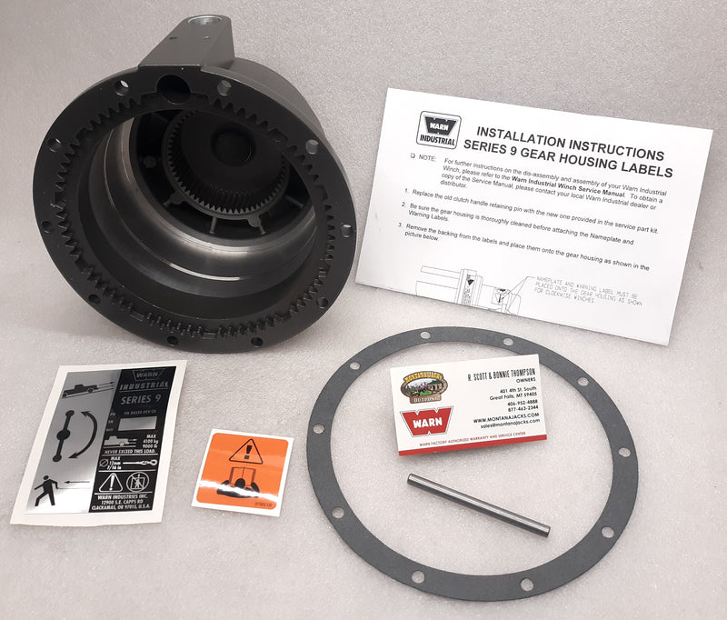 WARN 31676 Winch Gear Housing for Series 9 Industrial