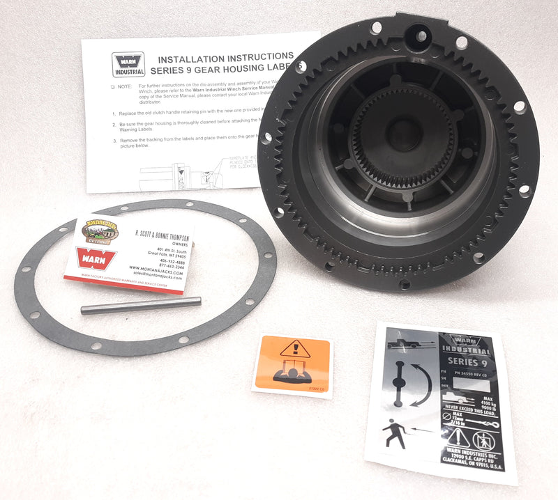 WARN 31676 Winch Gear Housing for Series 9 Industrial