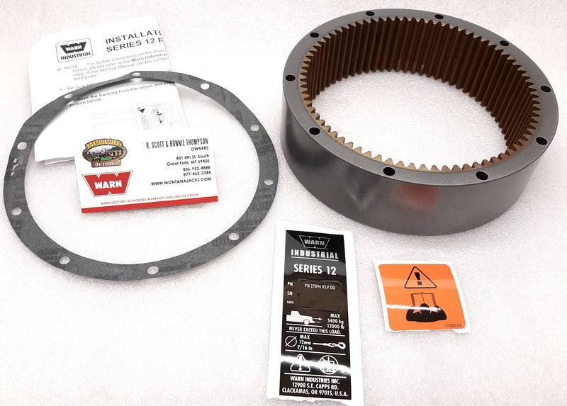 WARN 31679 Winch Ring Gear for Series 12 Industrial, M12000 & M15000