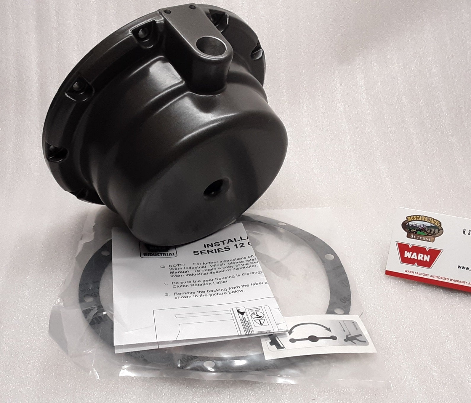 WARN 31684 Gear End Housing for Series 12, 15, 18 Industrial Winch