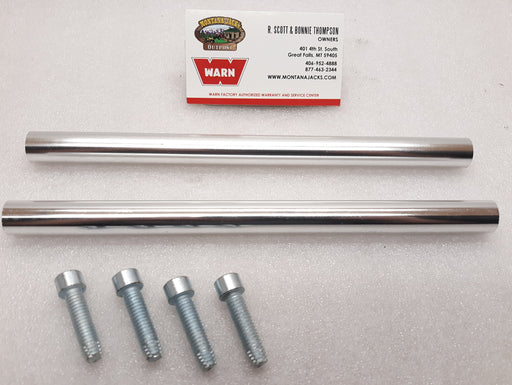WARN 32408WB Winch Tie Rod Set w/bolts, .625 X 8.92, Fitment chart in listing.