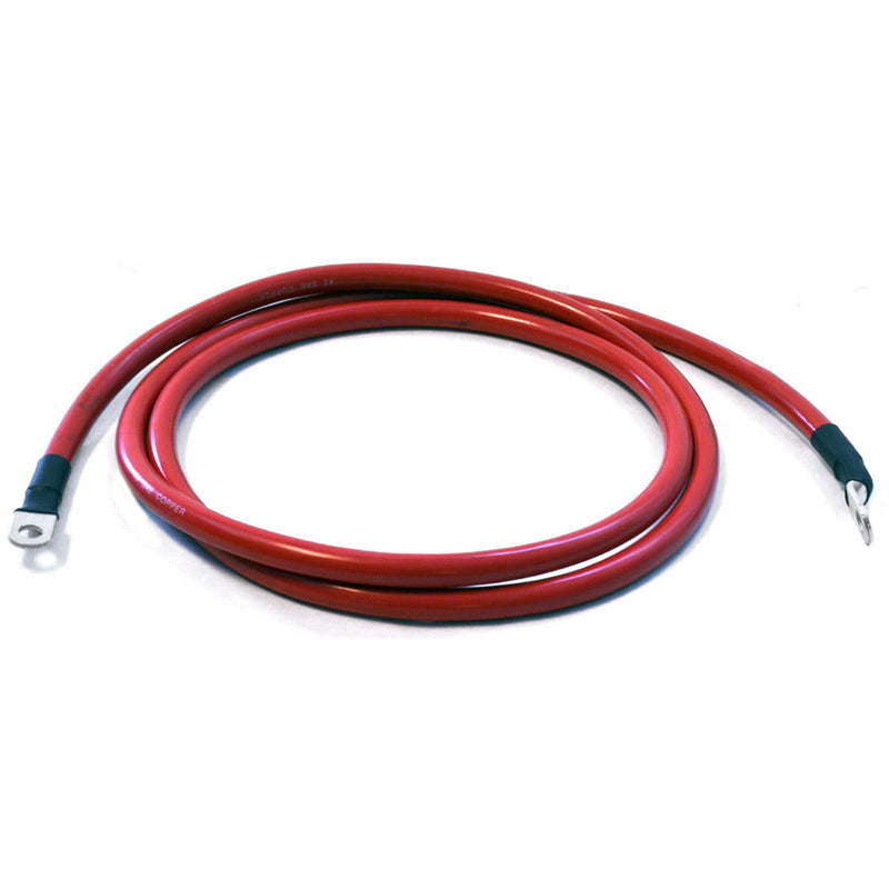 WARN 98498 Winch Electrical Cable, 72" 2 Gauge Red, Power Supply