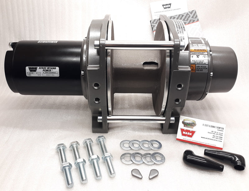 WARN 33503 DC1600 LF Industrial Hoist, 12 volt