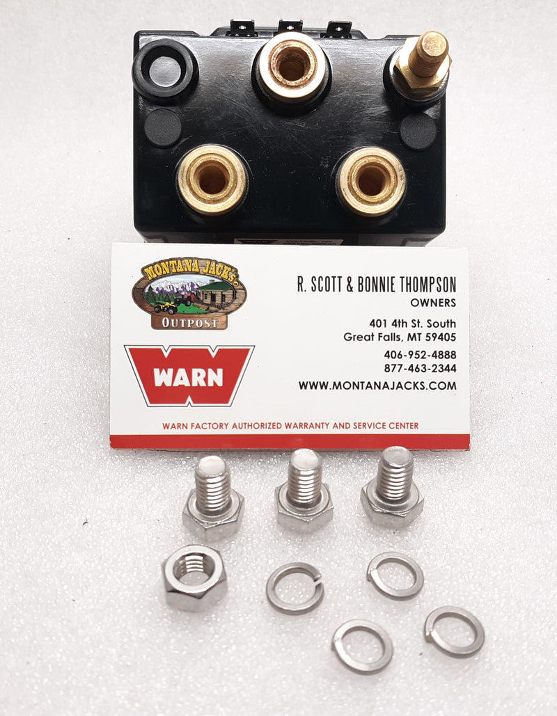 WARN 34440 Hoist Contactor 12v for DC1600LF, DC2000MF, DC2000LF, DC2500LF