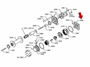 WARN 34506 Gear End Drum Support for Series 6 Industrial Winch