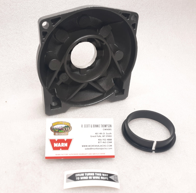 WARN 34507 Motor End Drum Support for Series 6 Industrial Winch