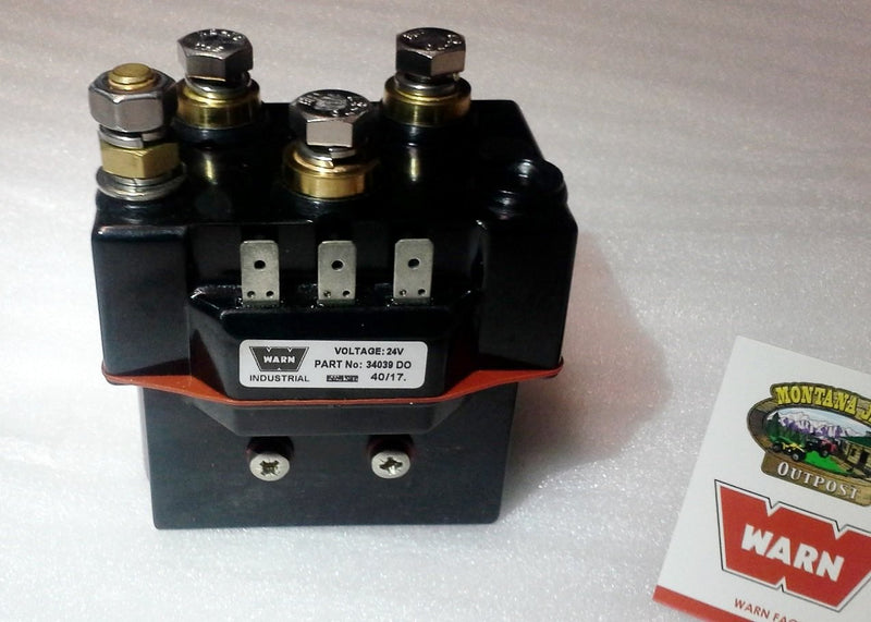 WARN 34968 Hoist Contactor, 24 volt, for DC1600, DC2000, DC2500