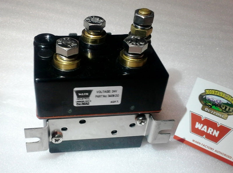 WARN 34968 Hoist Contactor, 24 volt, for DC1600, DC2000, DC2500