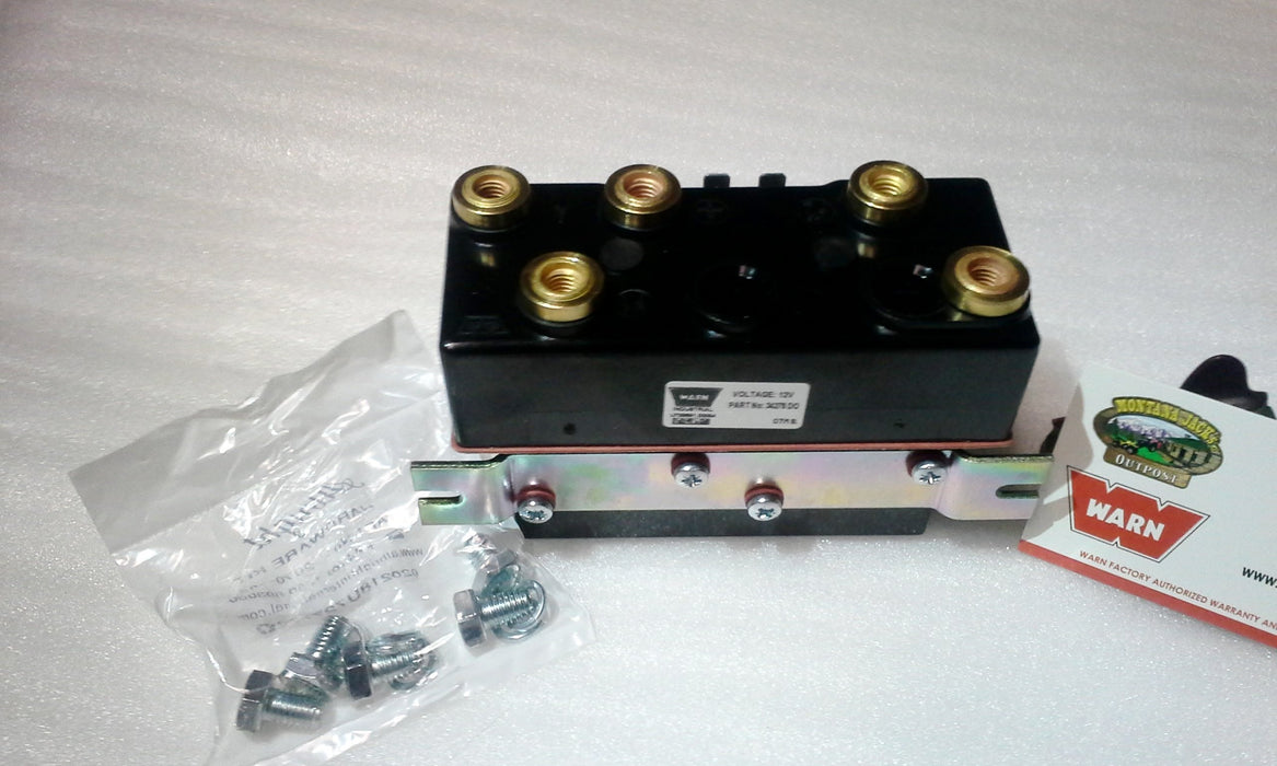 WARN 34969 Hoist Contactor, 12 volt, for DC2000, DC3000, DC4000
