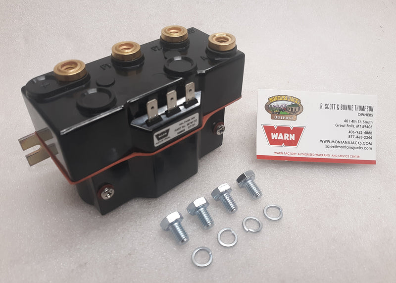 WARN 34972 Contactor for Series Industrial Winch, 24 volt, without bracket