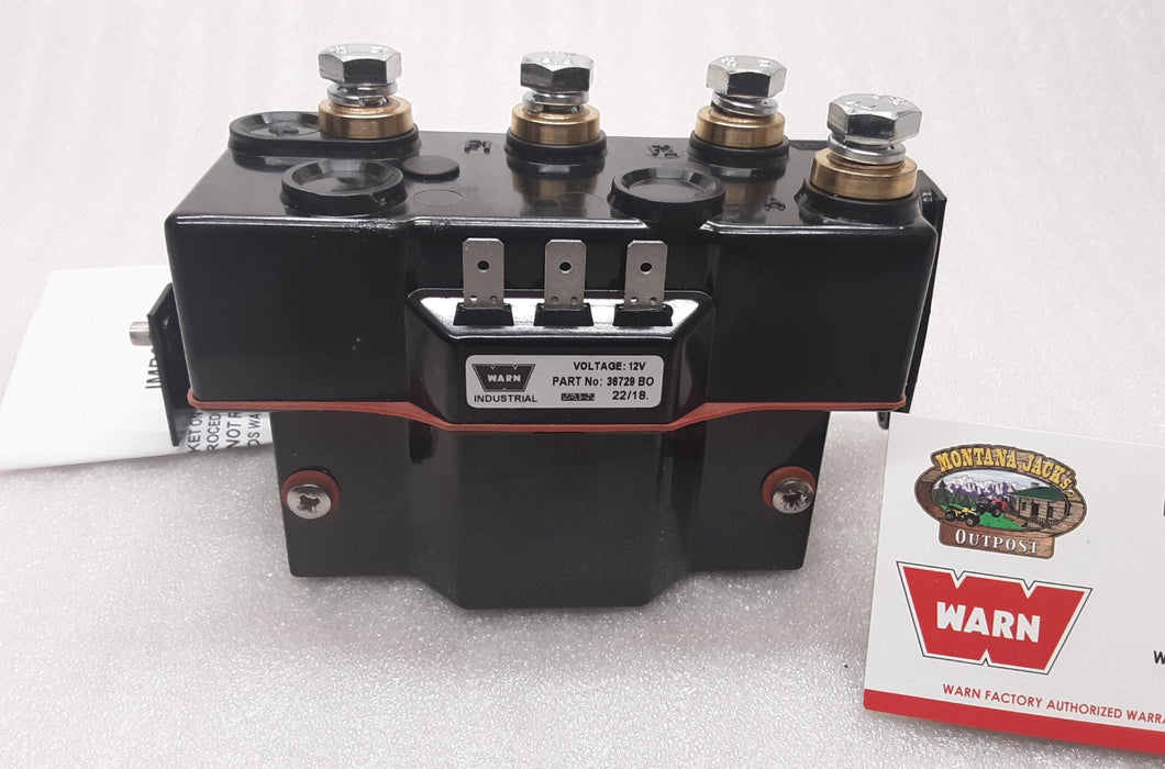 WARN 34977 Winch Contactor 12v, for Series 9, 12, 15 Industrial Winches