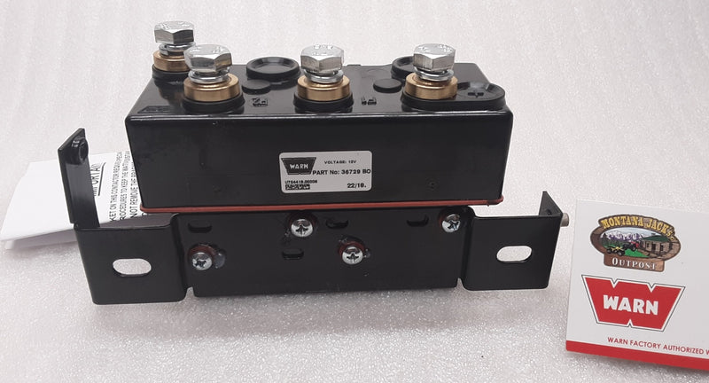 WARN 34977 Winch Contactor 12v, for Series 9, 12, 15 Industrial Winches