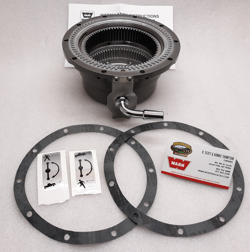 WARN 34987 Winch Gear Housing w/Ring Gear & Clutch Lever for Series 12