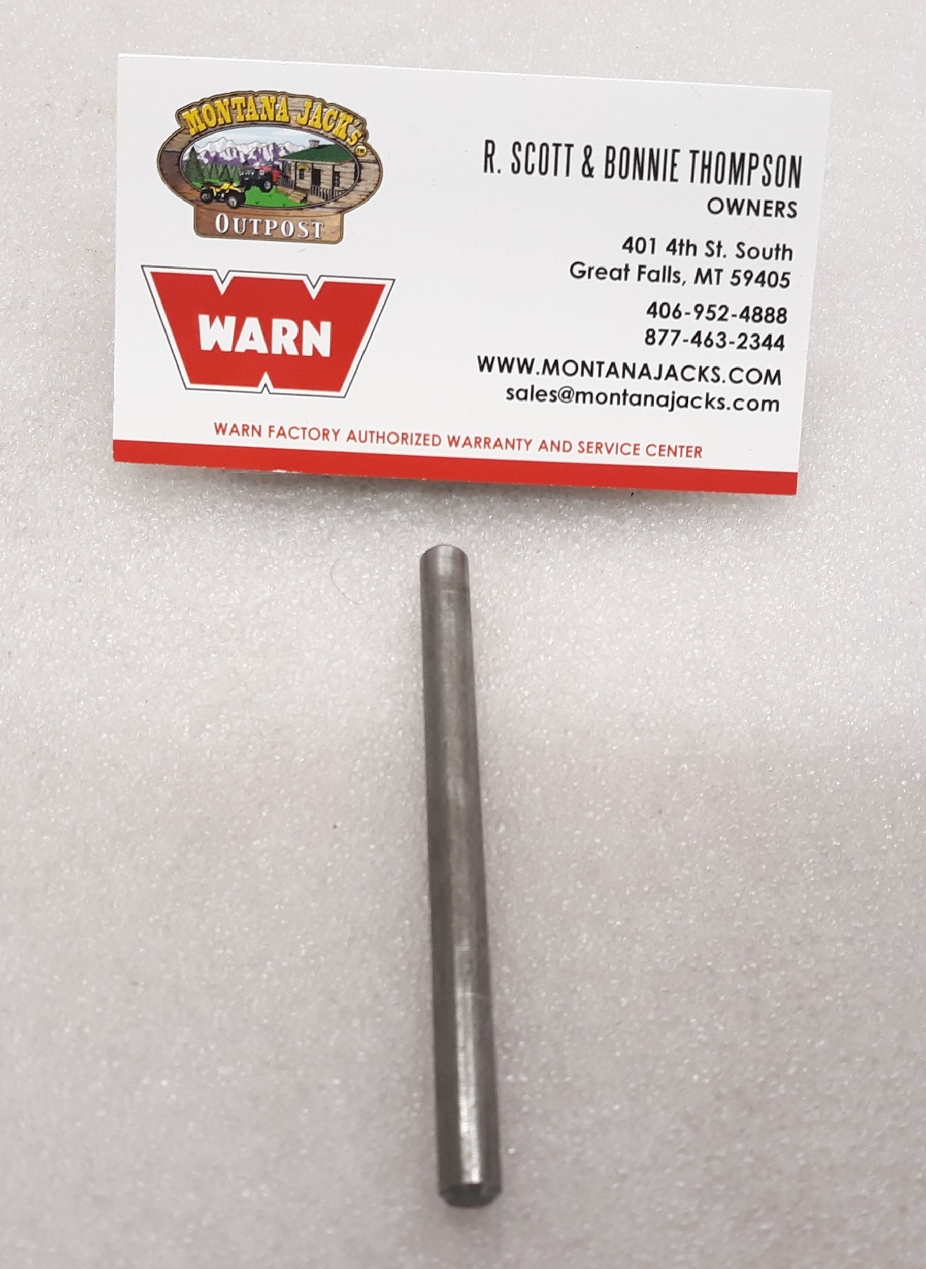 WARN 36634 Clutch Lever Retainer Pin for Series 9 Industrial Winch