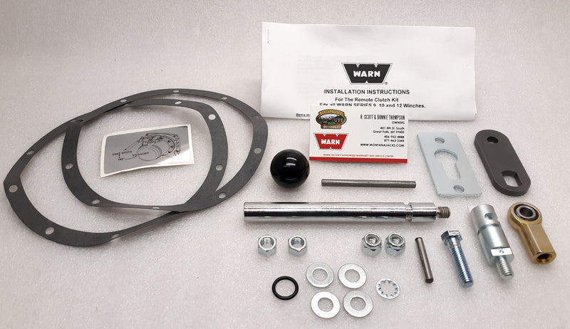 WARN 38316 Remote Clutch Kit for Series 9, 12, 15 Industrial Winches