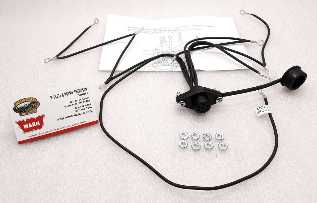WARN 39886 5-Wire Remote Control Socket Kit, FREE SHIPPING
