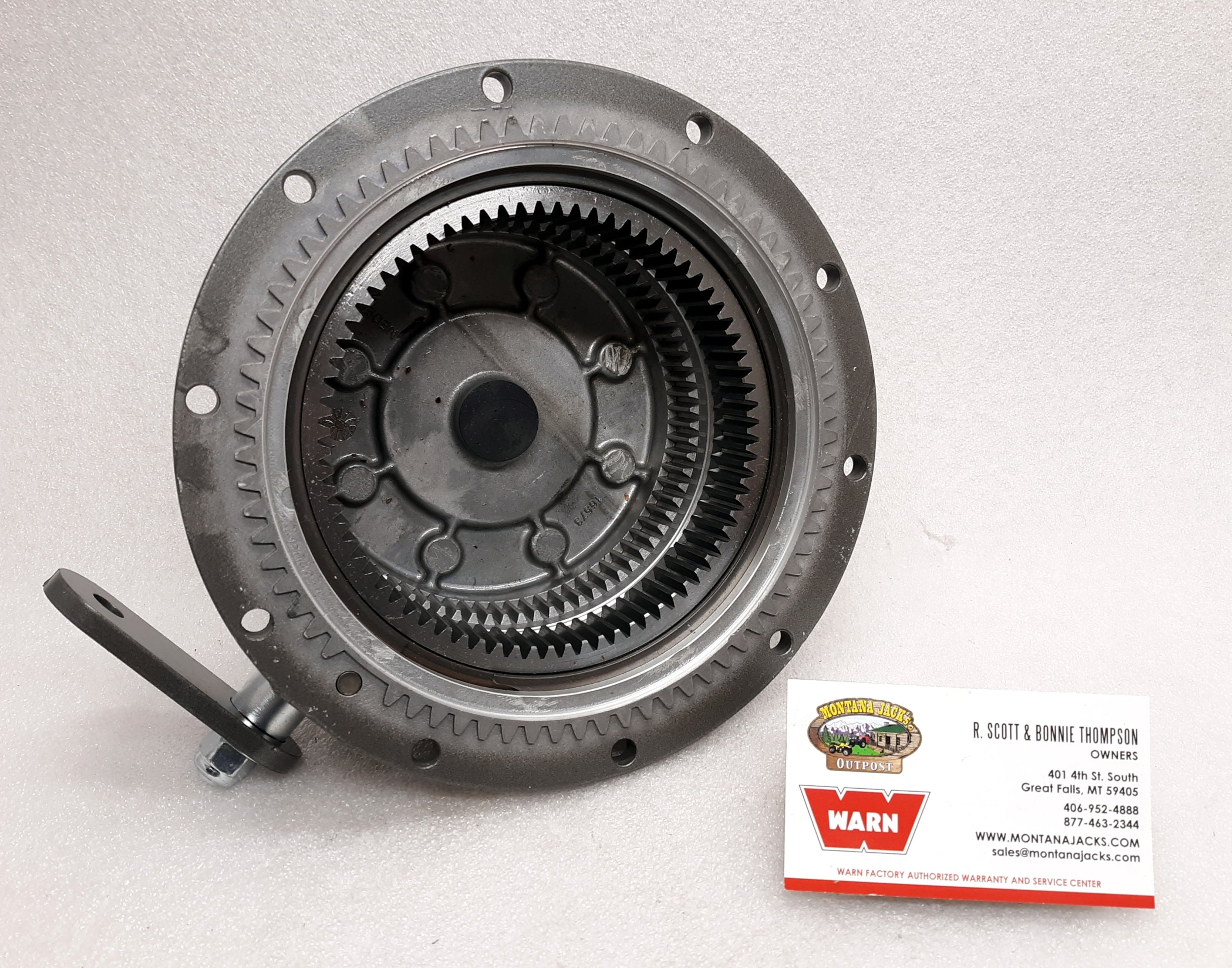WARN 61617 Gear End Housing, Remote Clutch, for Industrial Winch