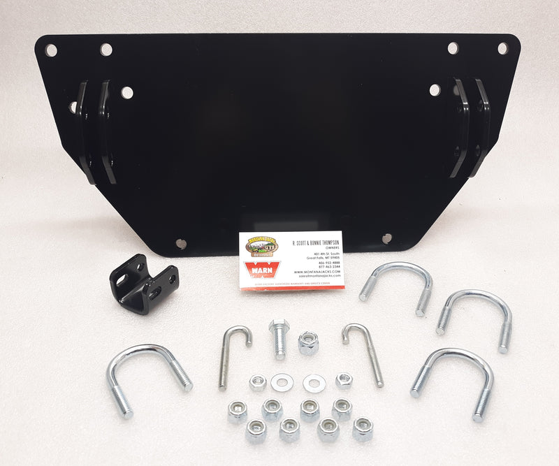 WARN 62686 ATV Center Plow Mount for Kawasaki Prairie & Brute Force
