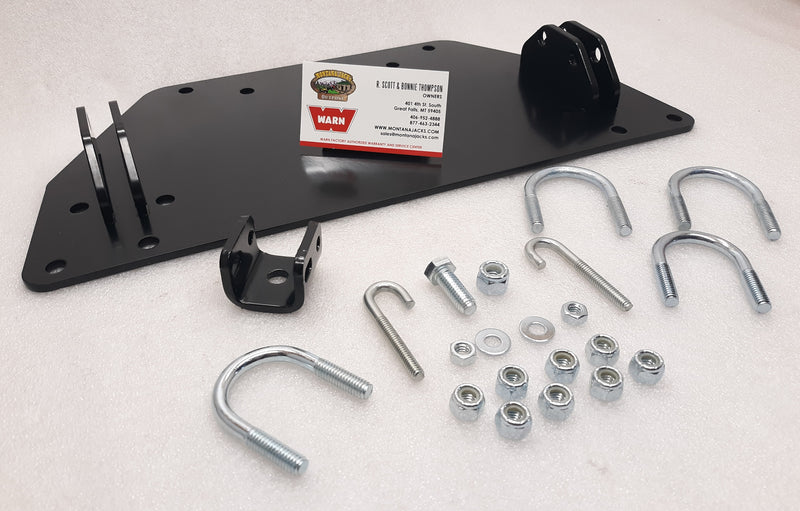 WARN 62686 ATV Center Plow Mount for Kawasaki Prairie & Brute Force