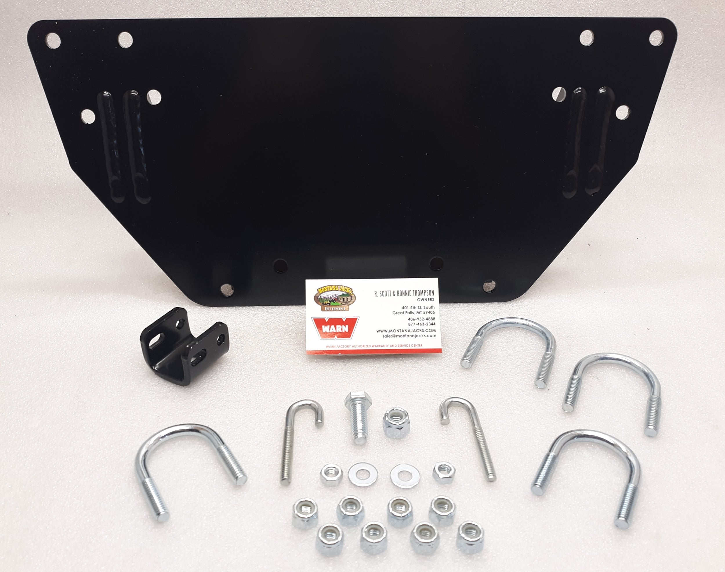 WARN 62686 ATV Center Plow Mount for Kawasaki Prairie & Brute