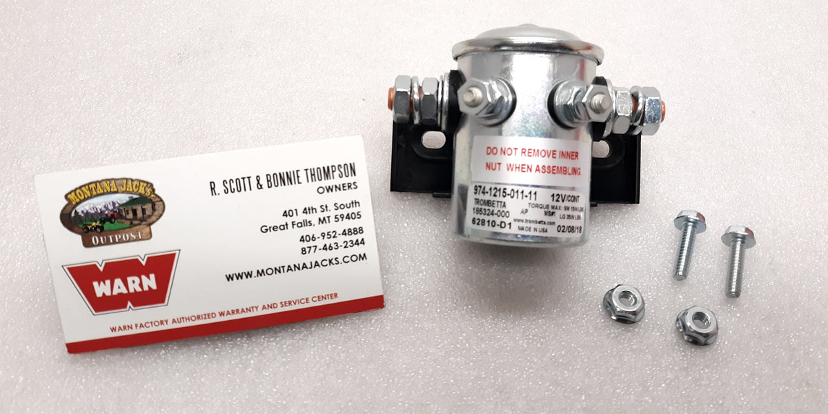 WARN 62871 12 Volt Solenoid Switch for Warn A2000 lb. Winch