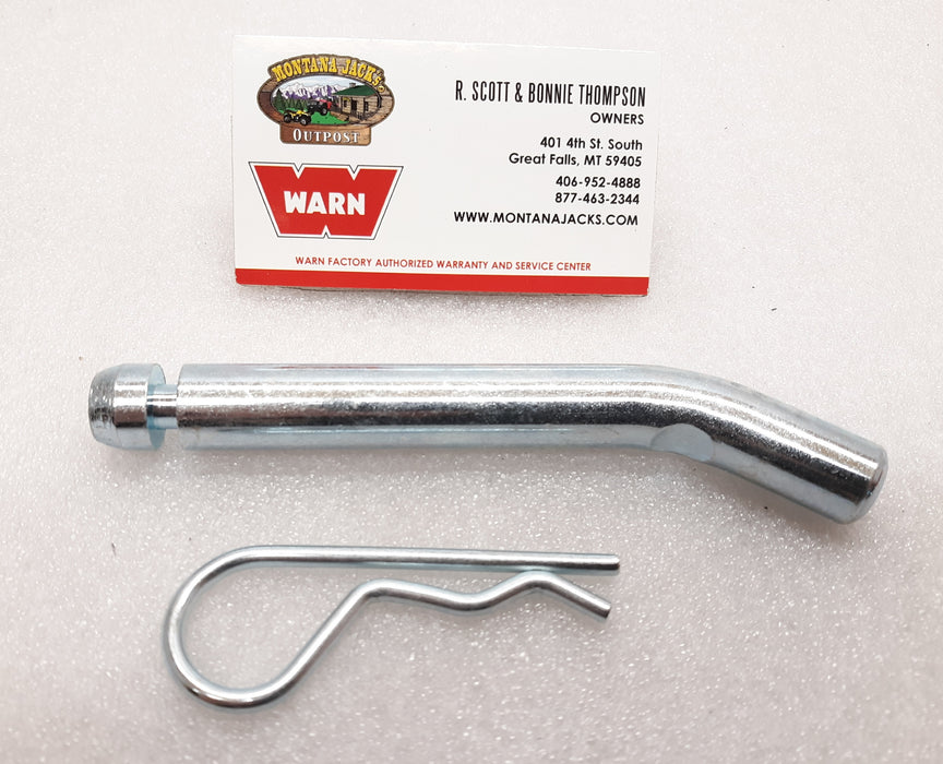 WARN 63063 Trailer Hitch Pin with clip, 5/8"