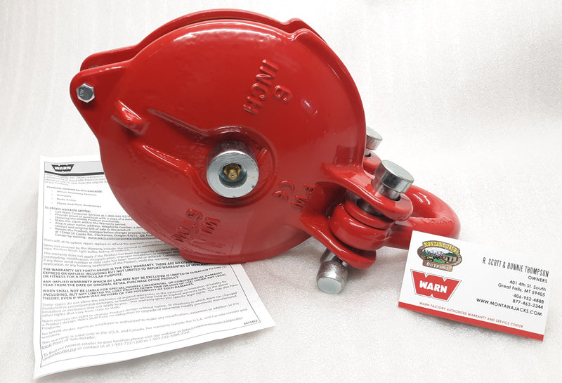 WARN 63490 Snatch Block, Heavy Duty 6 inch, 33,000 lb rating
