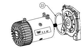 WARN 63533 Winch Motor Gasket