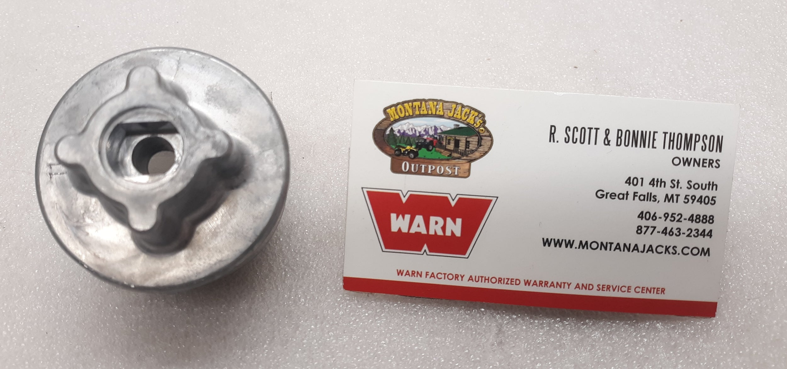 WARN 63671 Winch Motor Coupler for 3000 ACI — Montana Jacks Outpost